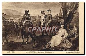 Seller image for Carte Postale Ancienne A Robert Revue des Mousquetaires Musee de Versailles for sale by CPAPHIL