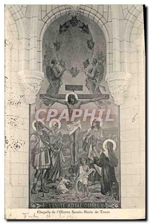 Immagine del venditore per Carte Postale Ancienne Chapelle de l'Oeuvre Sainte Marie de Tours venduto da CPAPHIL