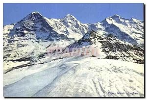 Bild des Verkufers fr Carte Postale Moderne Eiger Monch Jungfrau zum Verkauf von CPAPHIL