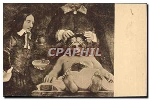 Imagen del vendedor de Carte Postale Ancienne Rembrandt La lecon d'anatomie a la venta por CPAPHIL