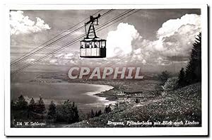 Carte Postale Ancienne Bregenz Pfanderbalm mit Blick nach Lindan