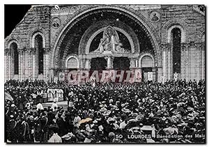 Image du vendeur pour Carte Postale Ancienne Lourdes Benediction des malades mis en vente par CPAPHIL