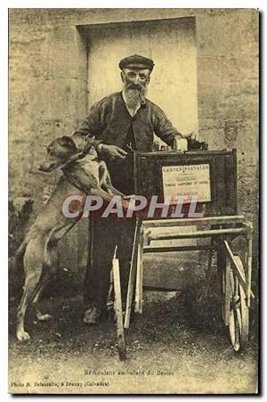 Image du vendeur pour Reproduction Remouleur ambulant au bassin Chien Metiers mis en vente par CPAPHIL