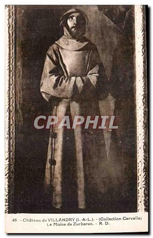 Image du vendeur pour Carte Postale Ancienne Chteau de Villandry I & L Collection Carvallo Le Moine de Zurbaran mis en vente par CPAPHIL