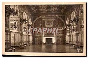 Seller image for Carte Postale Ancienne Les Petits Tableaux de L'le de France Palais de Fontainebleau La galerie Henri II ou Salle de B for sale by CPAPHIL