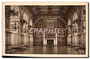 Seller image for Carte Postale Ancienne Les Petits Tableaux de L'le de France Palais de Fontainebleau La galerie Henri II ou Salle de B for sale by CPAPHIL