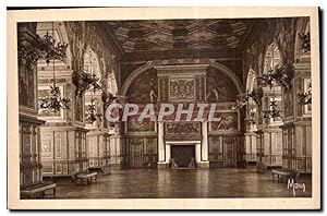 Seller image for Carte Postale Ancienne Les Petits Tableaux de L'le de France Palais de Fontainebleau La galerie Henri II ou Salle de B for sale by CPAPHIL