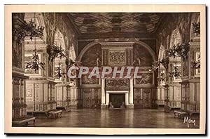 Seller image for Carte Postale Ancienne Les Petits Tableaux de L'le de France Palais de Fontainebleau La galerie Henri II ou Salle de B for sale by CPAPHIL