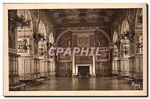 Seller image for Carte Postale Ancienne Les Petits Tableaux de L'le de France Palais de Fontainebleau La Galerie Henri II ou Salle de B for sale by CPAPHIL