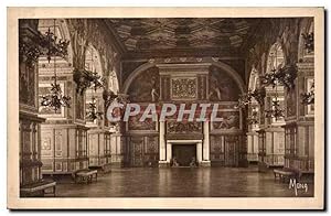 Seller image for Carte Postale Ancienne Les Petits Tableaux de L'le de France Palais de Fontainebleau La Galerie Henri II ou Salle de B for sale by CPAPHIL