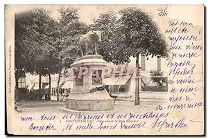 Carte Postale Ancienne Fontainebleau Monument de Rosa Bonheur