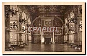 Seller image for Carte Postale Ancienne Les Petits Tableaux de L'le de France Palais de Fontainebleau La galerie Henri II ou Salle de B for sale by CPAPHIL