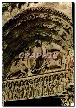 Imagen del vendedor de Carte Postale Moderne Chartres Portail Royal XII siecle Christ de l'Apocalypse a la venta por CPAPHIL