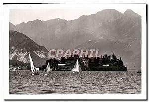 Bild des Verkufers fr Carte Postale Moderne Lago Maggiore Isola Bella zum Verkauf von CPAPHIL