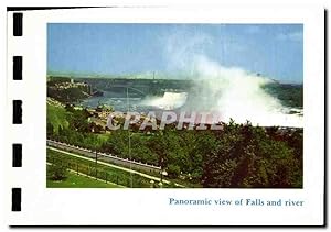 Imagen del vendedor de Carte Postale Moderne Panoramic view of falls and river a la venta por CPAPHIL