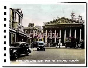 Bild des Verkufers fr Carte Postale Moderne Royal Exchange and Bank of England London zum Verkauf von CPAPHIL