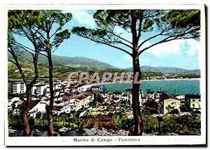 Bild des Verkufers fr Carte Postale Moderne Marina di Campo Panorama zum Verkauf von CPAPHIL