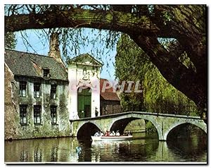 Carte Postale Moderne Brugge Entrée du Beguinage princier