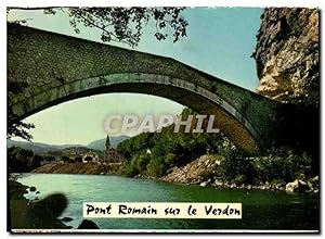 Carte Postale Moderne Pont Romain sur le Verdon Castellane