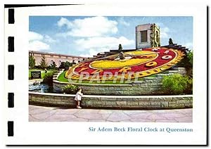 Carte Postale Moderne Sir Adem Beck Floral Clock at Queenston