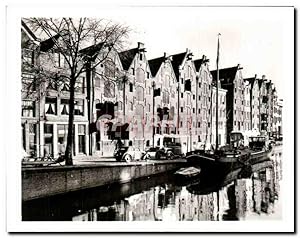 Carte Postale Moderne Amsterdam Brouwergracht Magasins anciens