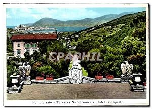 Image du vendeur pour Carte Postale Moderne Portoferraio Terrazza Napoleonica e Htel Bonaparte mis en vente par CPAPHIL