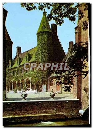 Carte Postale Moderne Brugge Cour d'Honneur Gruuthuse