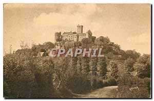 Carte Postale Ancienne Château de Castelnau Lot vue d'ensemble