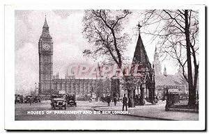 Seller image for Carte Postale Moderne Houses of parliament and big ben London for sale by CPAPHIL