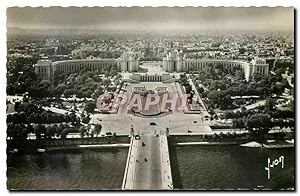 Bild des Verkufers fr Carte Postale Ancienne Paris en Flanant Le Palais de Chaillot Oeuvre de MM Boleau Carlu et Azema zum Verkauf von CPAPHIL