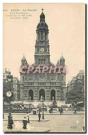 Seller image for Carte Postale Ancienne Paris la Trinite Style Rennaisance for sale by CPAPHIL