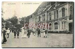 Carte Postale Ancienne Les Pyrenees Cauterets Le Casino