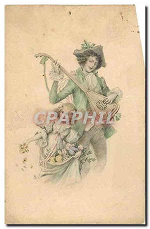 Immagine del venditore per Carte Postale Ancienne Enfant Troubadour venduto da CPAPHIL