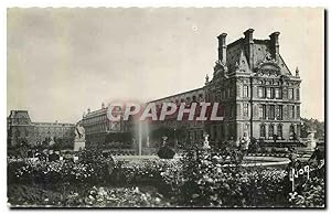 Bild des Verkufers fr Carte Postale Ancienne Paris en Flanant Palais du Louvre et Jardin des Tuleries Pavillon de Flore zum Verkauf von CPAPHIL