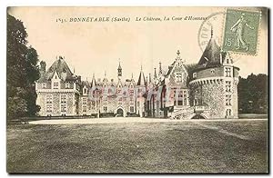 Seller image for Carte Postale Ancienne Bonnetable Sarthe le Château la Cour d'Honneur for sale by CPAPHIL