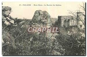 Bild des Verkufers fr Carte Postale Ancienne Falaise Mont Myra Le Rocher du Sphinx zum Verkauf von CPAPHIL