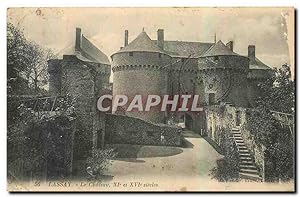 Carte Postale Ancienne Lassay Le Château