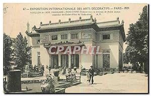 Image du vendeur pour Carte Postale Ancienne Exposition Internationale des Arts Decoratifs Paris 1925 Pavillon de l'Asie franaise Indo Chine mis en vente par CPAPHIL