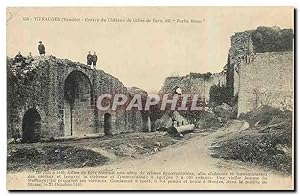 Image du vendeur pour Carte Postale Ancienne Tiffauges Vendee Entre du Chteau de Gilles de Retz dit Barbe Bleue mis en vente par CPAPHIL