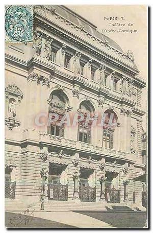 Image du vendeur pour Carte Postale Ancienne Paris Thtre de l'Opera Comique mis en vente par CPAPHIL