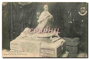 Image du vendeur pour Carte Postale Ancienne Cathdrale de Rodez Le Cardinal Bourret mis en vente par CPAPHIL