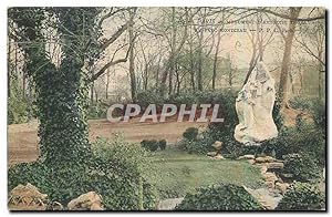 Imagen del vendedor de Carte Postale Ancienne Paris Monument d'Ambroise Thomas au parc Montceau a la venta por CPAPHIL