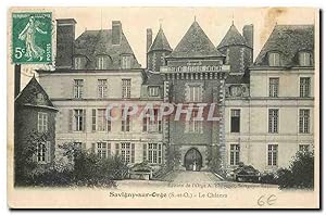 Carte Postale Ancienne Savigny sur Orge S et O Le Château