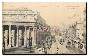 Bild des Verkufers fr Carte Postale Ancienne Bourse Opera zum Verkauf von CPAPHIL