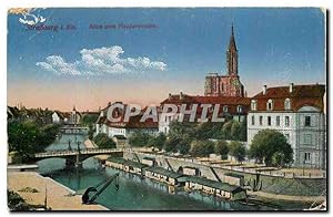 Bild des Verkufers fr Carte Postale Ancienne Strassburg I Els Blick vom zum Verkauf von CPAPHIL