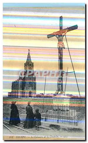 Bild des Verkufers fr Carte Postale Ancienne Dieppe Le Calvaire et la Chapelle zum Verkauf von CPAPHIL