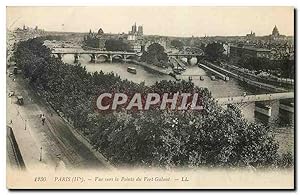 Imagen del vendedor de Carte Postale Ancienne Paris vue vers la Pointe du Vert Galant a la venta por CPAPHIL