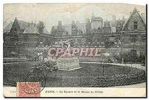 Image du vendeur pour Carte Postale Ancienne Paris Le Square et le Musee de Cluny mis en vente par CPAPHIL