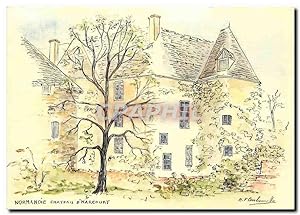 Image du vendeur pour Carte Postale Moderne Normandie Xhateau d'Hargourt aquarelle originale mis en vente par CPAPHIL