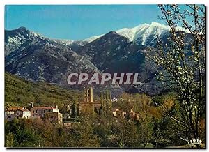 Seller image for Carte Postale Moderne En Roussillon Aux environs de Prades L'Abbaye St Michel de Cuxa Remarquable edifice roman for sale by CPAPHIL